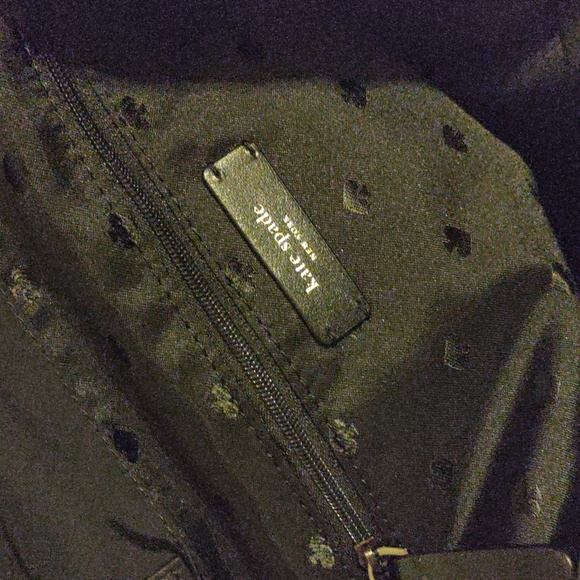 KATE SPADE ELLIE LARGE FLAP BACKPACK BLACK QUILTED - Picture 11 of 13